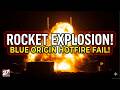 WATCH: Blue Origin Rocket Erupts into Massive Fireball During Launchpad Test