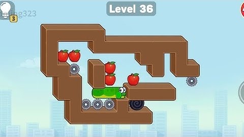 Snake Puzzle Slither to Eat level 36