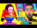 SÜPER KAHRAMAN OLDUM ! 1 VS 1 EFSANE FİNAL ! WİN ? FALL GUYS !