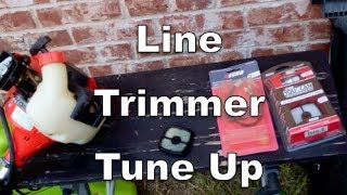 Echo line trimmer tune up