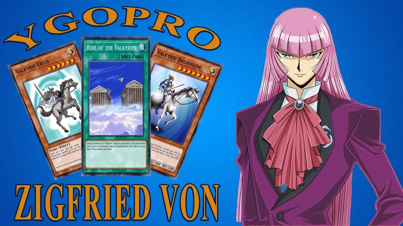 Zigfried von Schroeder | Accurate Character Deck | YgoPro | Replays & Deck  List