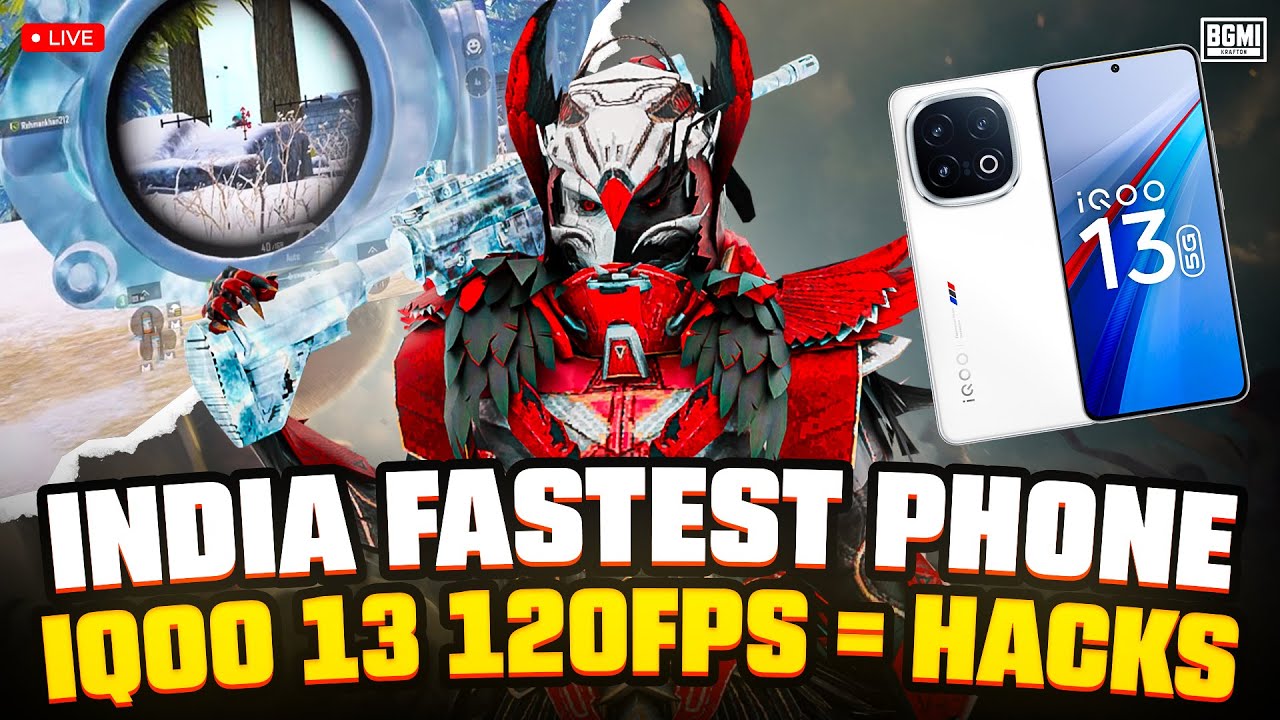 iQOO 13 120 FPS PERFORMENCE TEST AFTER 1 MONTH😲🔥| WITH HANDCAM #IQOO13 ...