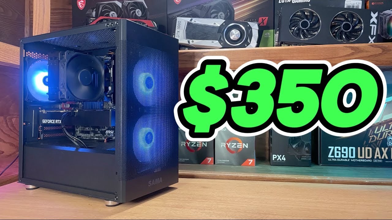 I Built A 350 Budget RTX Gaming PC In 2025 YouTube 