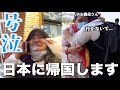 【大号泣】涙の旅立ち日本に帰国します