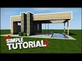 Minecraft Wood Modern House Minecraft Wood Modern House
