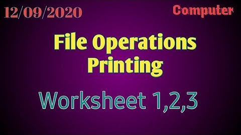 Computer Class 6th Chapter 5 Formatting & More in Excel