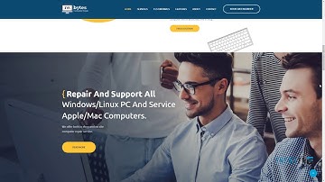 Re:bytes Computer Repair Service WordPress Theme        Korbin Michea