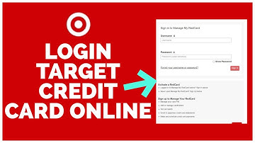 How To Login Target Credit Card Online? Target Credit Card Login 2022