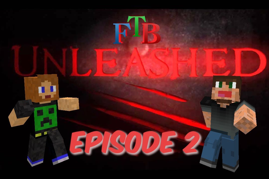 Minecraft: FTB Unleashed w/ WolfManGaming and Isubbie! Episode 2