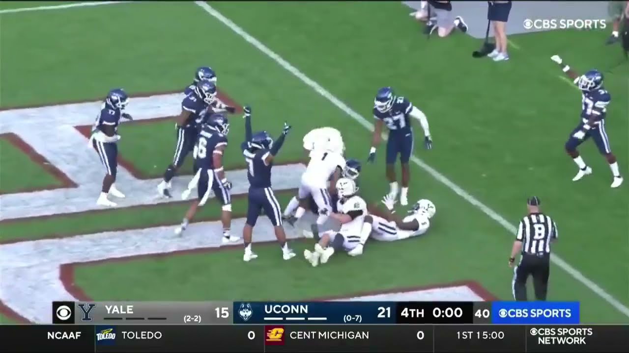 UConn won a football game