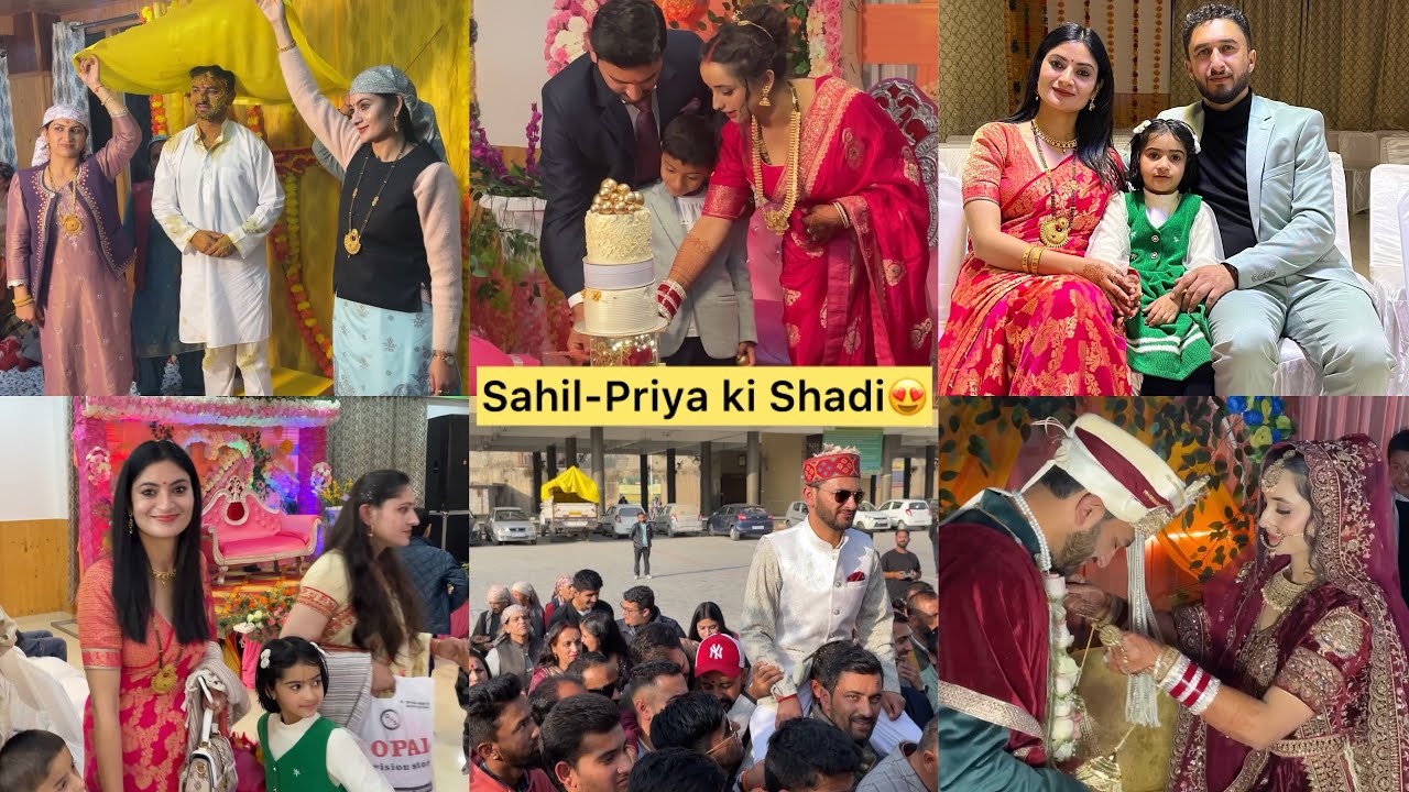 देवर की शादी😍 Sahil Weds Priya | Shimla ki shadi
