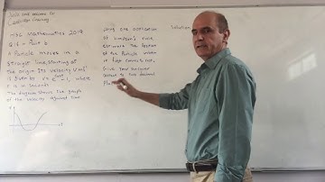 The Solution to HSC 2019 Mathematics Q16 part b