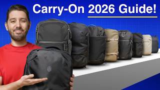 9 PERFECT Carry On Backpacks for Travel (& where to get them...)