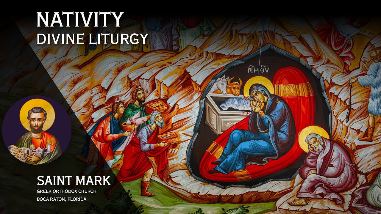 2025-12-25 Greek Orthodox Divine Liturgy Christmas, the Nativity of Our Lord and Savior Jesus Christ