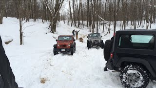 Buckeye Freedom Jeep Club Off-Road 2015 Feb Southington Offroad Park 2