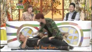 2pm chansung and taecyeon funny moment