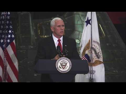 Vice President Pence Visits NASA's Kennedy Space Center