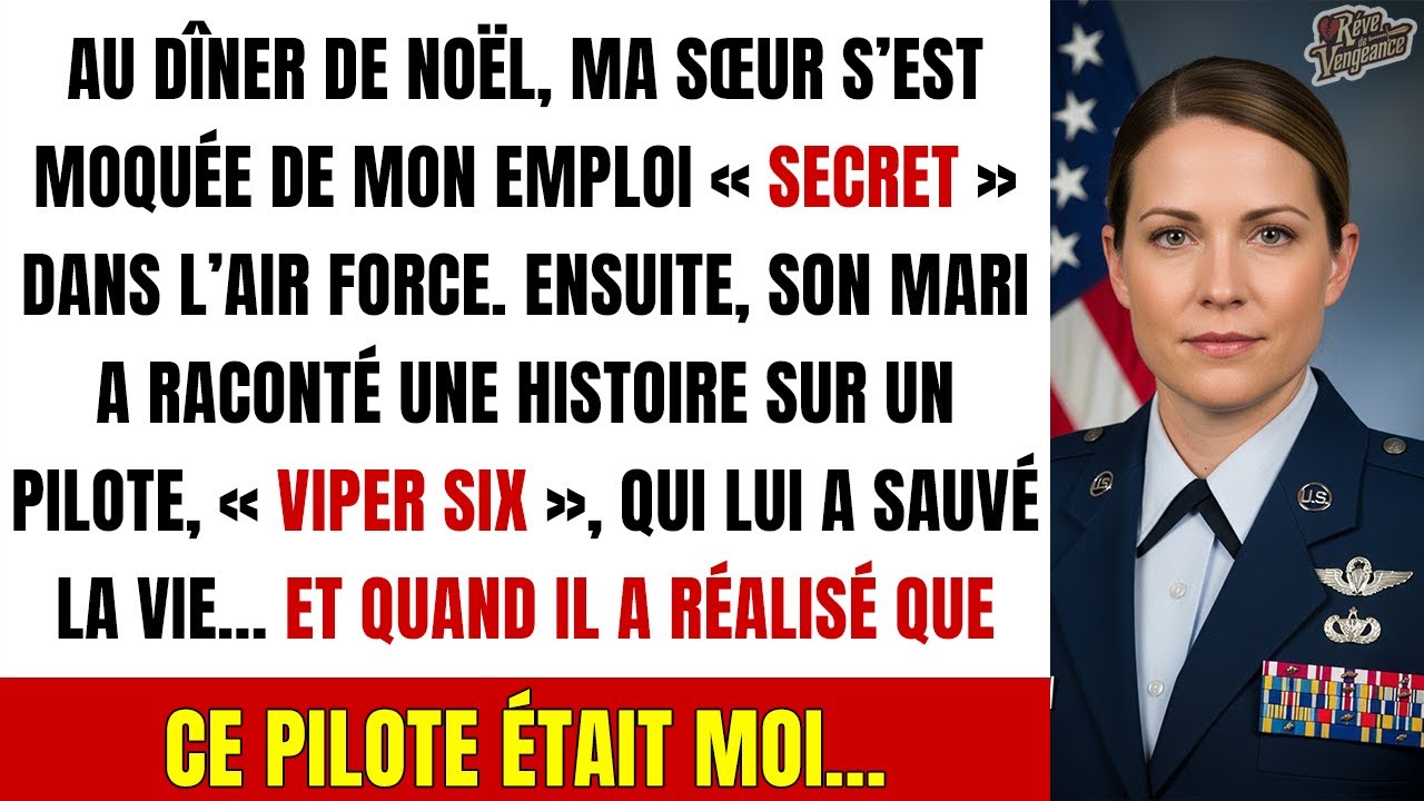 Ma sœur s’est moquée de moi à Noël — puis son mari a demandé mon indicatif d’appel.