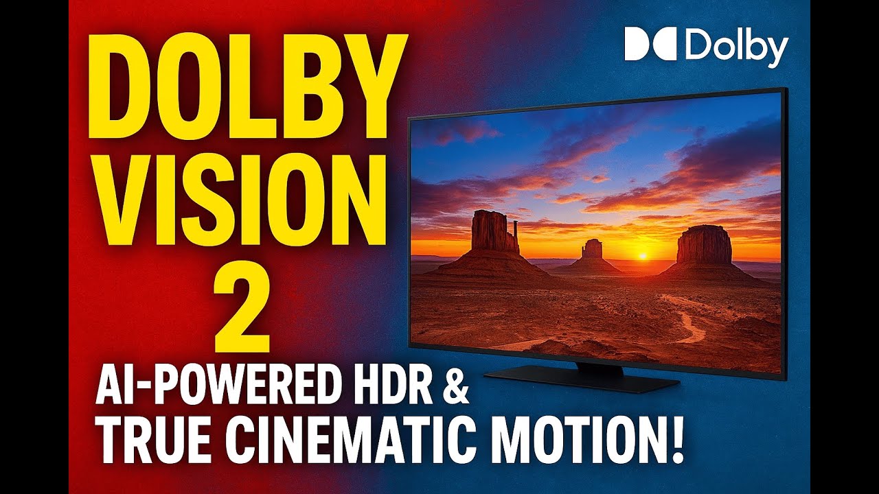 Dolby Vision 2 Revealed: AI-Powered HDR & True Cinematic Motion! - YouTube