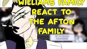 WILLIAMS FAMILY REACT TO THE AFTON FAMILY. ||TW||Halloween special||MY AU||SHORT