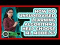 How Do Unsupervised Learning Algorithms Help Choose ML Models? - AI and Machine Learning Explained