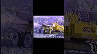Excavator's Rapid Loading Power! UK Opencast. 4k Remastered.