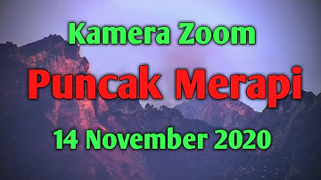 Jarak 5km dari Puncak Merapi - Zoom 24x - 14 November 2020