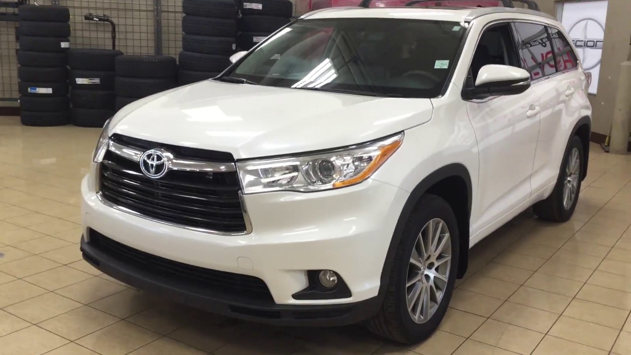 2015 Toyota Highlander Xle Review Youtube