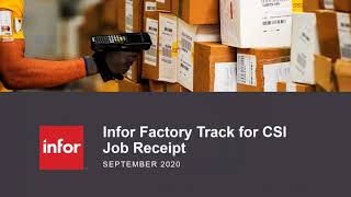 Job Receipt