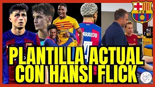 HANSI FLICK Y POTENCIANDO LA PLANTILLA. ¿CÓMO VEO EL ROL DE LOS ACTUALES JUGADORES? #futbol