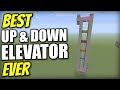 Minecraft Bedrock - ELEVATOR  ⬆️ Up & Down ⬇️[ Tutorial ] PS4 / MCPE / Xbox / Windows / Switch