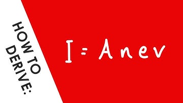 How to Derive Drift Velocity Quickly - A Level Physics