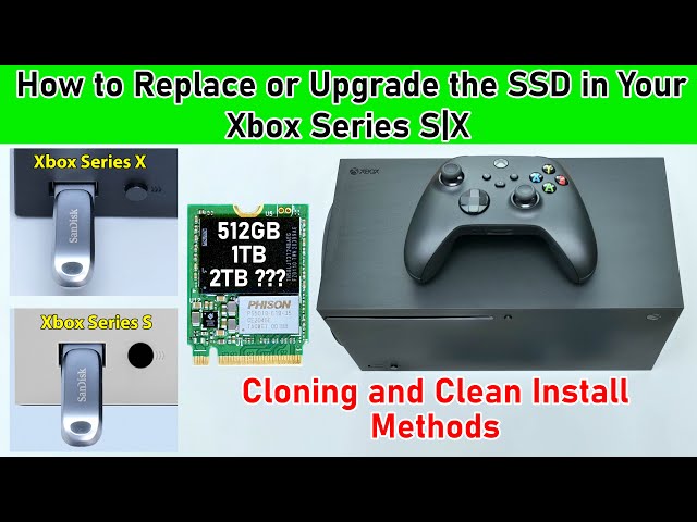 How to Replace or Upgrade the SSD in Your Xbox Series S