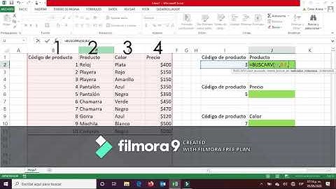 Aprende Excel: Función Buscarv