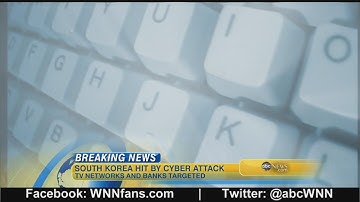 Possible Cyber Attack in South Korea