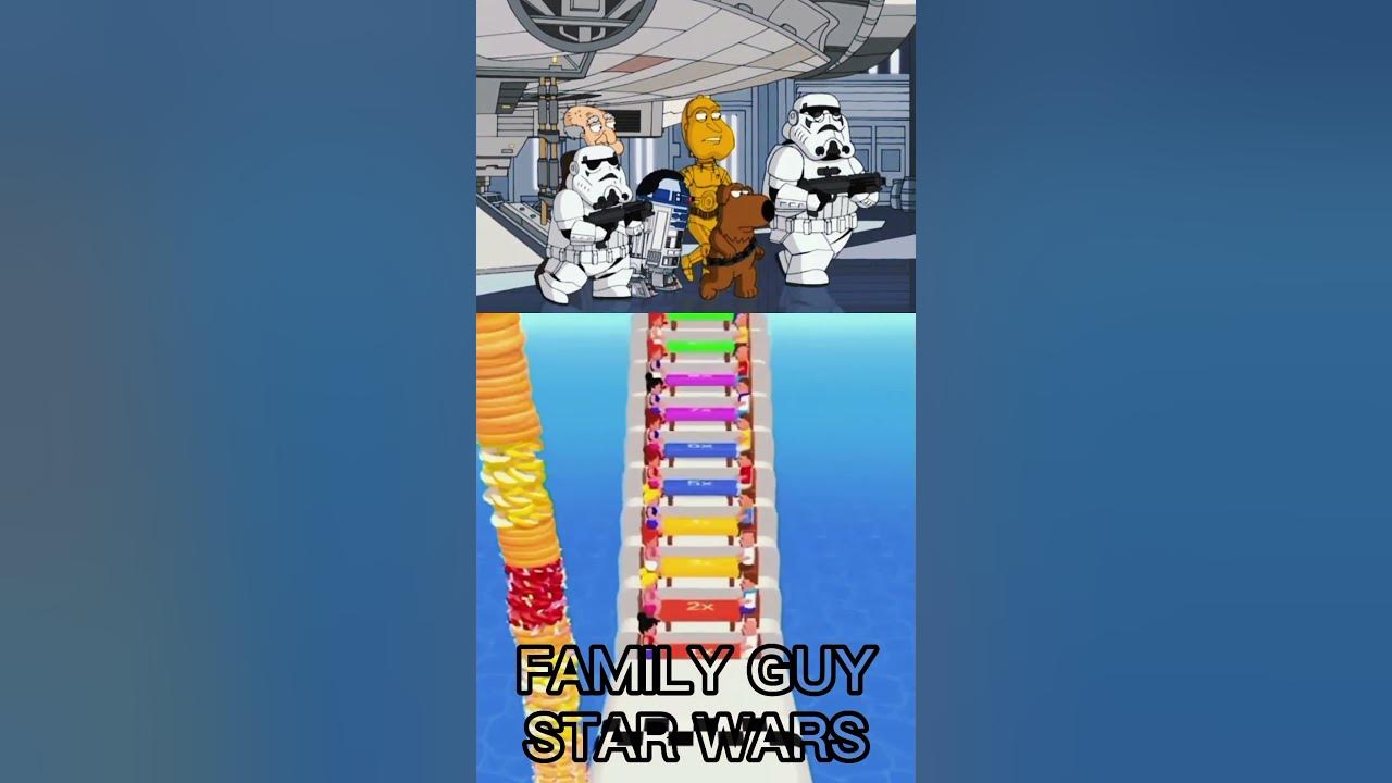 Stormtroopers Playing Cool 😂 Family Guy Star Wars #shorts # ...