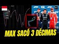 Telemetría revela batalla épica por la pole en Mónaco: Max se queda cerca y la batería de Lewis