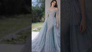 fish tale luxury gown dress #fashion #shorts vidio