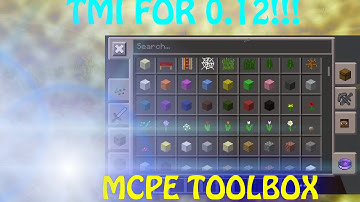 Too Many Items For 0.12.0!!! [Mcpe Toolbox]