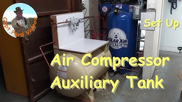 Hulpluchttank van een luchtcompressor. Werken ze?