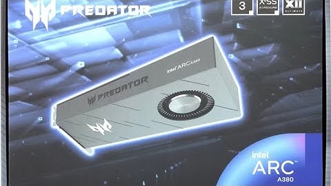 Intel Arc A380 Graphics Card First Impression | AV1 Encoding/Decoding