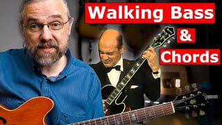 Vignette de la vidéo "5 Levels of Walking Bass And Chords - Great Comping Approach"