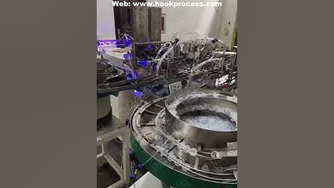 Four Row Self Adhesive Hook Assembling Making Machine