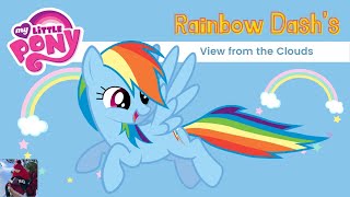 💫 Read Aloud: RAINBOW DASH'S VIEW FROM THE CLOUDS | Children Books | My Little Pony Book | Storytime