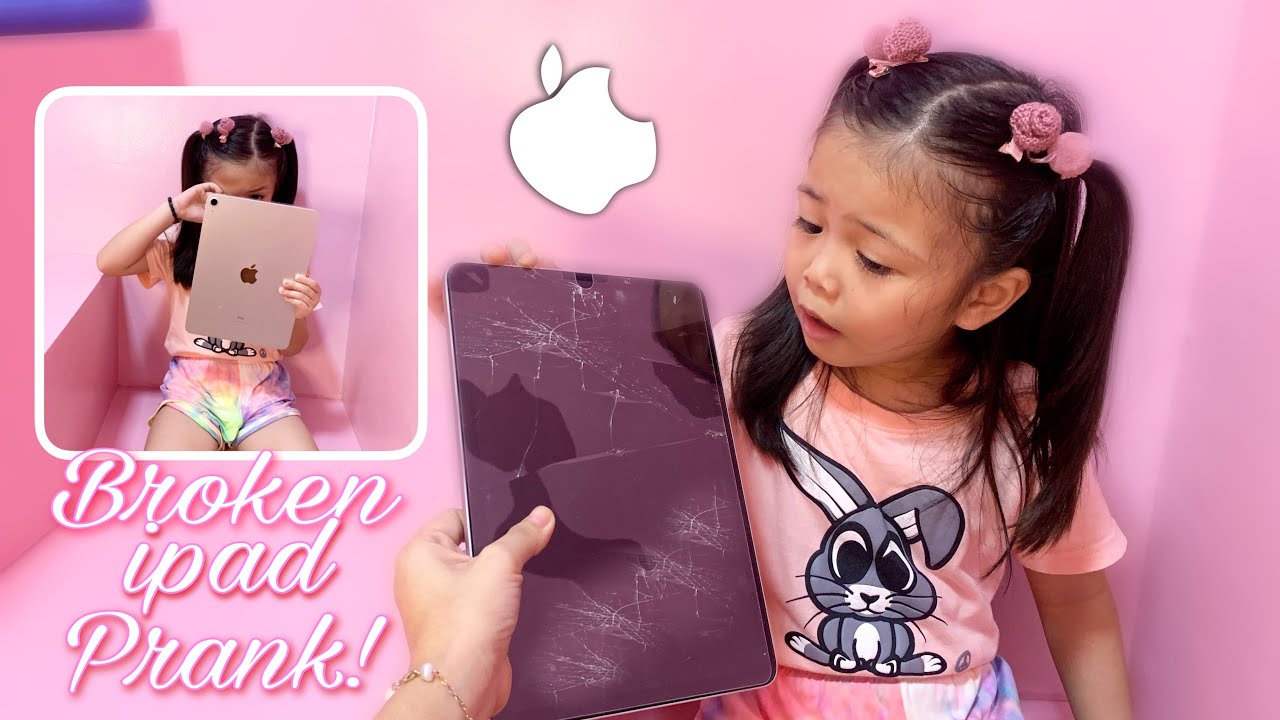 BROKEN IPAD PRANK SA BAGONG IPAD NI MIK-MIK | UNEXPECTED REACTION!