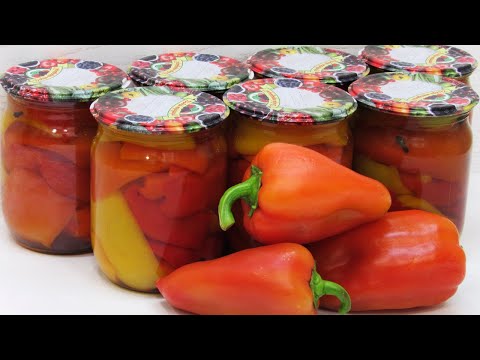Маринованный ПЕРЕЦ на зиму! ВКУСНЕЕ ВЫ ПРОСТО НЕ ЕЛИ! За 1,5 часа 7 банок - ЕГО ВСЕГДА МАЛО!