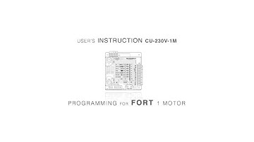 en / CU 230V 1M / Intro