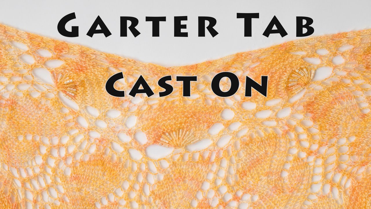 KnitTip: Garter Tab Cast On with JMCO - YouTube KnitTip: Garter Tab Cast On with JMCO - YouTube