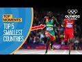 Top 5 Smallest Countries to Win Gold at the Olympics | Top Moments