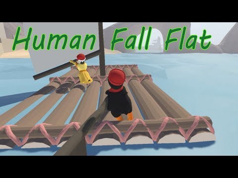 阿津 人類：一敗塗地 Human Fall Flat #2 把你的髒手拿開!!